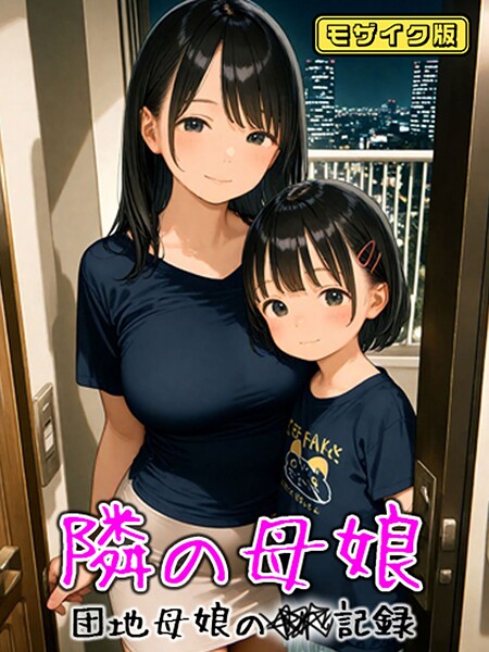 【フルカラー×AIRCOLOR】となりの母娘 — 団地母娘の●●記録 モザイク版